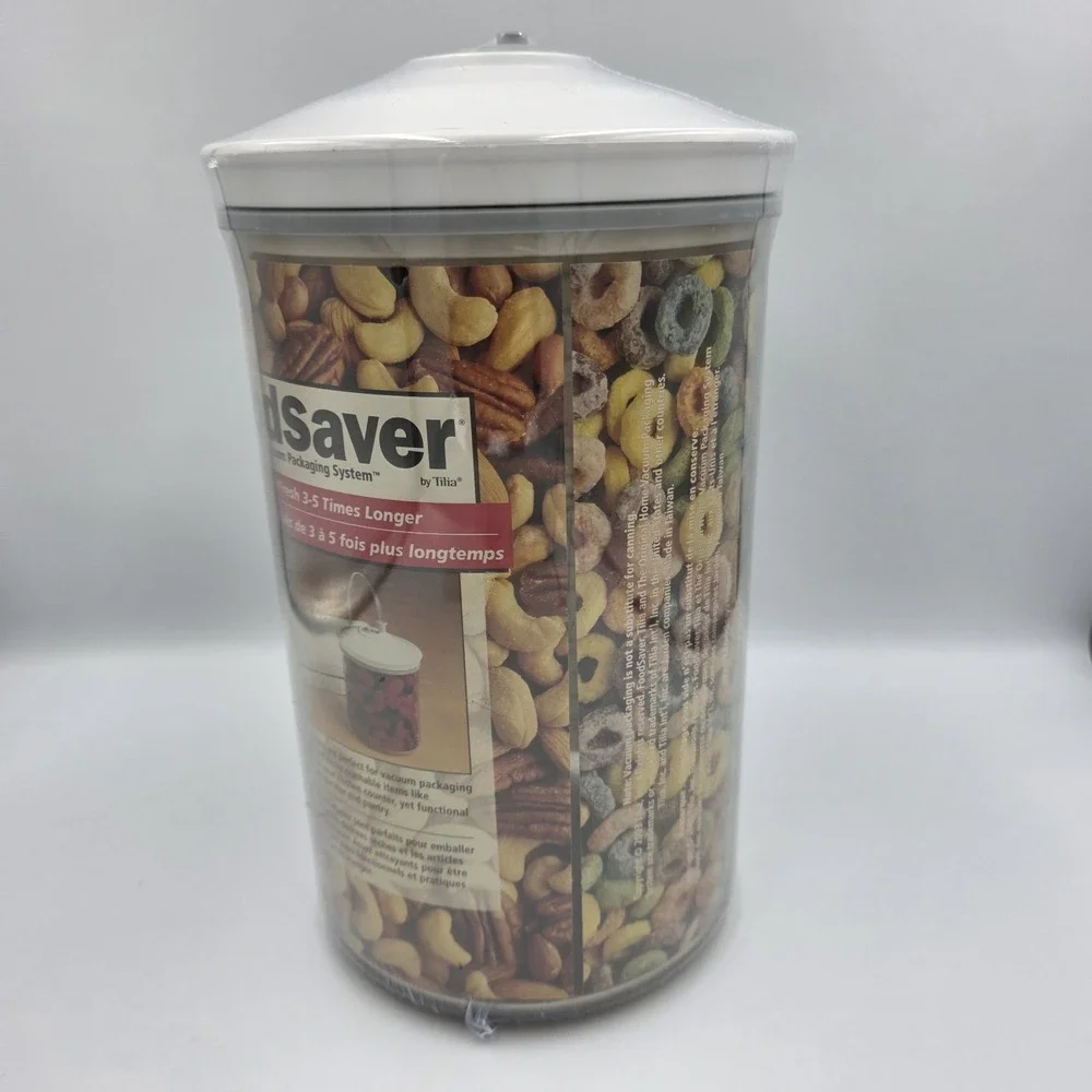 Sealed Food Saver 3.25 Quart‎ Vacuum Seal Canister Container 02-0037-00